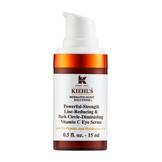 Kiehl's 키엘 파워풀 스트렝스 다크서클 완화 아이세럼 15ml Dark Circle Reducing Vitamin C Eye Serum, 1개, 0g