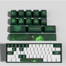 ZEUS 발로란트 키캡 VALORANT 포인트 키캡 커스텀 키캡 요원 타격대 척후대 감시자 전략가 독거미, 제조사축, 20.전략/바이퍼