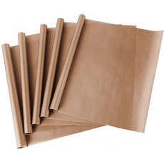 [유럽 직배송] SS 쇼반 영구 베이킹 호일 베이킹 페이퍼 재사용 가능한 5 40*50cm 베이킹 매트 베이킹 호일 PTFE 테플론 호일, 단일옵션