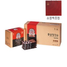 정관장 홍삼정 캡슐 180 000mg (600밀리그램 x 300캡슐) 정관장쇼핑백증정, 300정, 1개