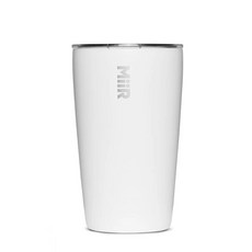 MiiR 미르 베큠 인슐레이티드 텀블러(슬라이드뚜껑), 12온스(354ml)-화이트