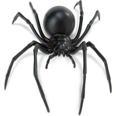 Safari Ltd. 사파리. 블랙 위도우 거미 피규어 - 사실적인 손으로 그린 아라크니