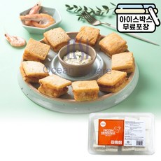 [에이치에이유통] 오션스퀘어 사각 멘보샤 600g(30gX20개입), 오션 멘보샤사각 30gX20개