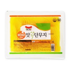 [일가집] 비타 맛온달단무지 3kg 원형단무지, 1개