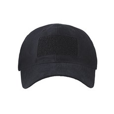 헤세드 Tactical Cap 군용 모자 와펜 장식 군인 밀리터리 군대 용품, 검정 - 캡텐기병모