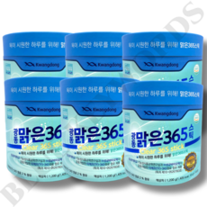 광동 맑은 365 스틱 12g x 100포 x 6통 600일분