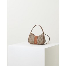 헤지스여성로고패턴가죽숄더백