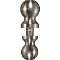 TRIMAX TDBC225162" 및 2-5/16" 크롬 토우볼 실버