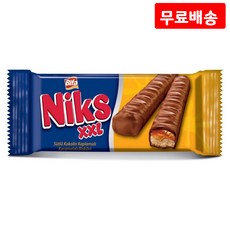비파 닉스 초코바 50g X 24 초콜릿 쿠키 캐러멜, 24개