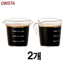 오리스타 스마트 에스프레소 샷잔 3온스 90ml 2개