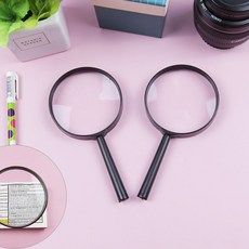 TDD 어른 학생 학용품 교육용 휴대용 돋보기 1P, 본상품