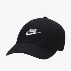 [나이키] 모자 클럽 언스트럭처드 퓨추라 워시 캡 블랙 FB5368-011