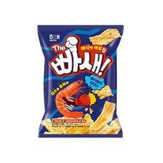 해태 더 빠새 빠삭한 새우칩, 3개, 55g