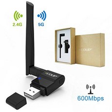 EDUP USB 와이파이 변환기 듀얼밴드 무선랜카드 802.11 AC 2.4G/ 5G USB 와?, 상세내용참조