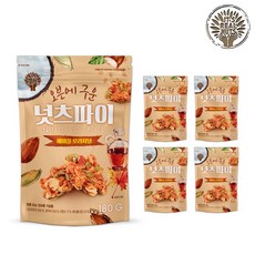 잇츠리얼넛츠 메이플 코코넛 넛츠파이 오리지날 180g, 5개