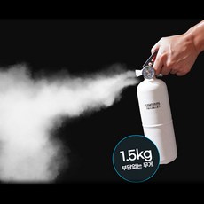 [화재진압 3초] 원픽 차량 겸용 소화기 100%국내생산 국가검증 KFI 인증, 1개, 레드, 1.5kg