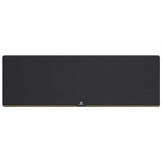 CORSAIR MM200 천 마우스 패드 게임용 센서에 최적화된 고성능 최대 제어를 위해 설계됨 중간 블랙옐로우 스트라이프 모델CH9000099WW, Extended (930mm x 300mm)