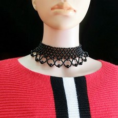 페이크카라 진주 모조카라 목걸이 여성코디가잘되는 펀칭 화판 셔츠 남방 목도리 반터틀넥 인형 헨리넥