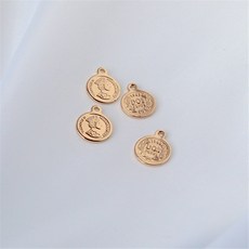 골드동전팬던트재료