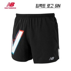 뉴발란스 [뉴발란스] 임팩트 로고 5IN NBNVBB604119 /트레이닝/스포츠의류