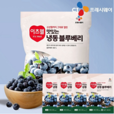이츠웰 맛있는 냉동 블루베리 1kgx4개, 4개