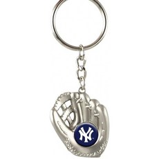 뉴욕 양키스 야구 글러브 열쇠고리: 스포츠 관련 열쇠고리: 스포츠 & 아웃도어, 단일옵션