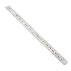 40CM 쇠자 학생용 목공용 철직자, 1개