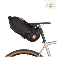 [Restrap] 리스트랩 Saddle Bag (8 Litres) 새들 백 자전거 가방, 블랙
