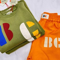 BOBO CHOSES] 보보쇼즈 AW23 BC 로고 스웻셔츠 Multicolor B.C sweatshirt