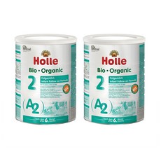 홀레 A2 분유 2단계 800g 2팩 6개월 이상 Holle baby food A2 organic follow-on milk 2 after the 6th