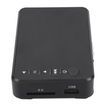 미니 풀 HD 미디어 플레이어 1080P USB 외부 SD SDHC MMC 카드 U 디스크 VGA AV 출력 영국 플러그, [01] US plug blackUS Plug, 01 US plug blackUS Plug - mb-2300미디어