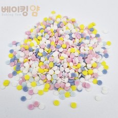 스프링클 파스텔원형 100g, 1개