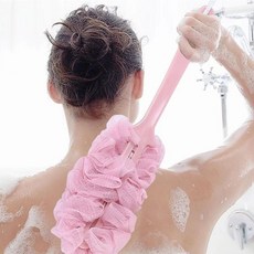 미투리아 등밀이 부드러운 바디 브러쉬, 2개, 1개입, 핑크