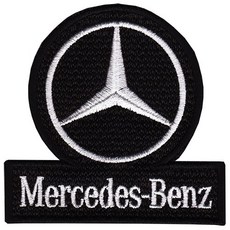 와펜 D836 - 레이싱 Mercedes Benz 마크 패치 와펜, 1개