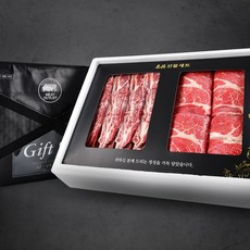 [미트아울렛] LA갈비+불고기 선물세트, 1개