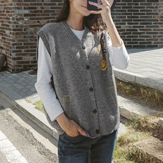 써스데이아일랜드조끼 TOP01