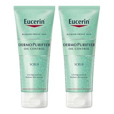 유세린 더모 퓨리파이어 오일 컨트롤 스크럽 100ml x 2, 2개