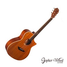 고퍼우드 G420CE 입문용 연습용 초보용 컷어웨이 GA바디 어쿠스틱 통기타 픽업장착 올마호가니만의 특별함