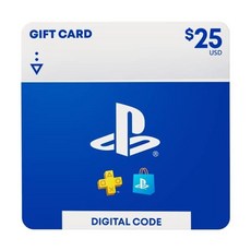 PlayStation Store 기프트 카드 [디지털 코드], $25 Code