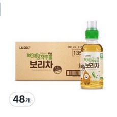 루솔 유기농 작두콩 보리차 200ml x 24p, 48개, 1개