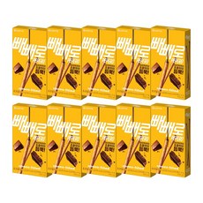 롯데웰푸드 초코필드 빼빼로 45g X10개, 10개
