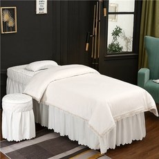 미용베드침구세트아이보리