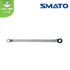 [SMATO]스마토 라쳇옵세트렌치-롱 8mm 10mm 12mm 13mm 14mm 15mm 16mm 17mm 18mm 19mm