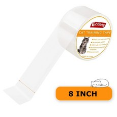  고양이 반려묘 스크래처 장난감 anti cat 긁는 훈련 테이프 억지력 가구 프로텍터, 8인치 너비, 5미터(m) 