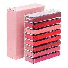 GlamGirl Kylie 립 키트 메이크업 보관 주최자 Kylie Cosmetics 용 아크릴 디스플레이 액체 립스틱 및 립 라이너 립킷 Gl