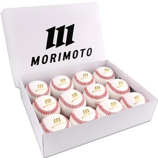 MORIMOTO [SMB-120C] 모리모토 천연가죽 캐치볼 안전공 (1타) 12개