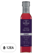 라이브잇 올리타리아 끼안티 와인식초, 12개, 250ml
