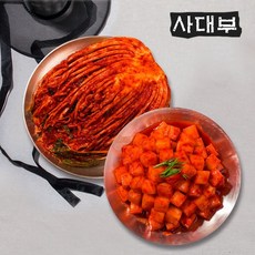 사대부 사대부 포기김치5kg+깍두기3kg, 단일옵션