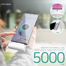 브라운앤프렌즈정글브라운보조배터리5000mah스틱