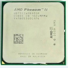 HDT55TWFK6DGR AMD Phenom II x6 1055T 육각 코어 2.8GHz 6MB 95W 소켓 AM3 E0 CPU